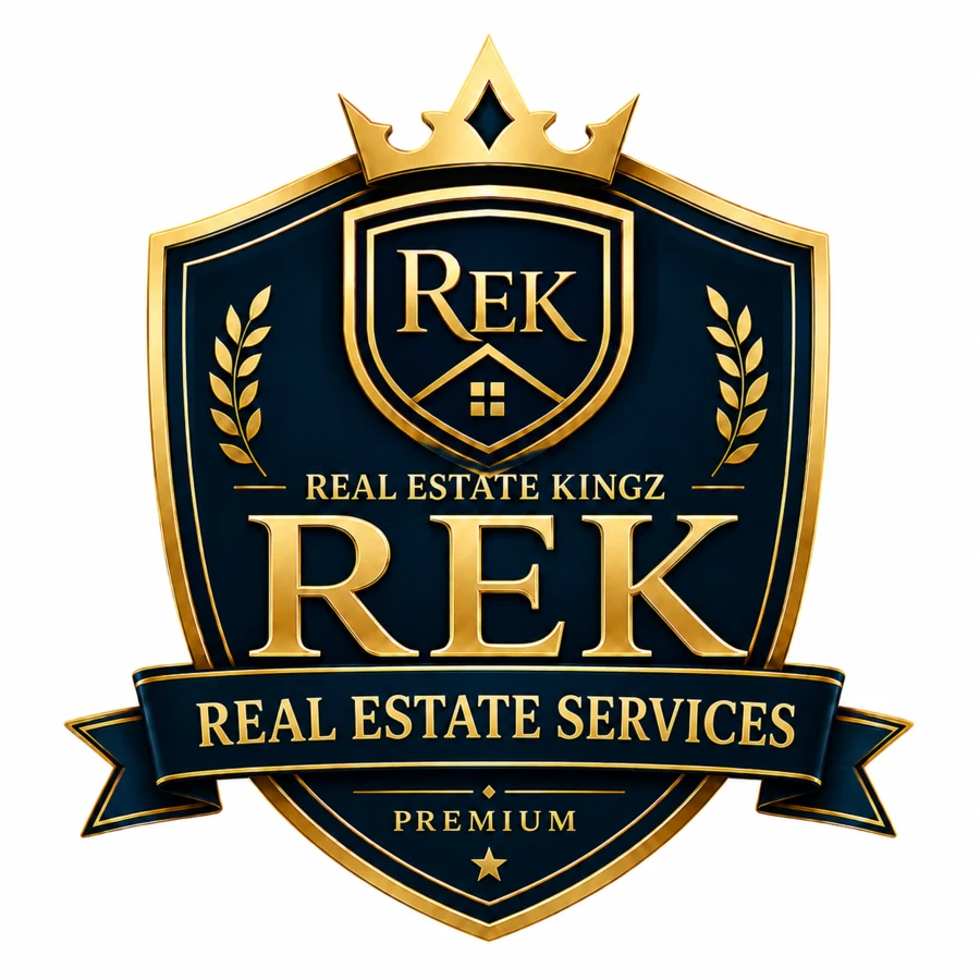 Real Estate Kingz shield logo