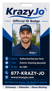 KrazyJo Safety Certified Badge