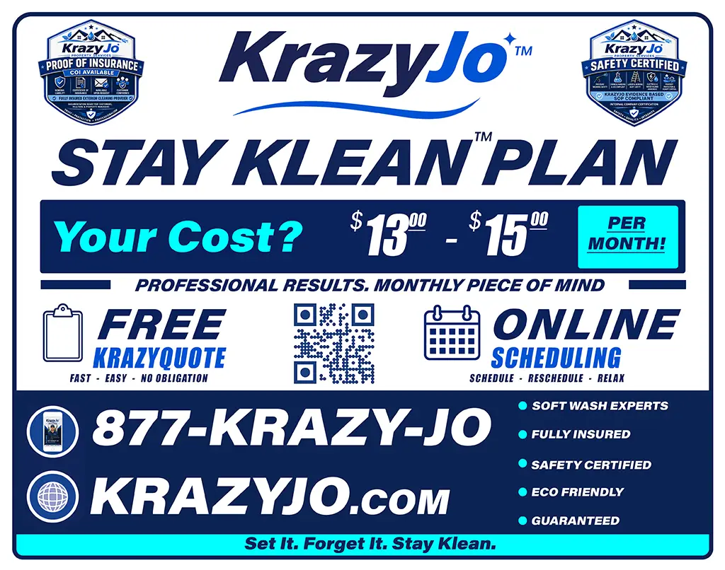 KrazyJo Stay Klean Plan